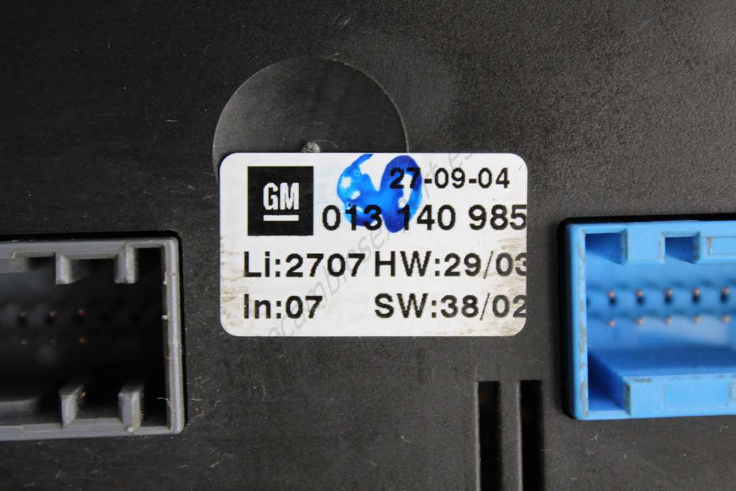 Mando calefaccion de aire acondicionado Opel Zafira A 013140985 GM 24439584 24 439 584 - foto 2