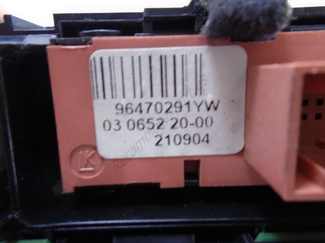 Mando clima Citroen C5 PSA 96573328YW01 96 573 328 YW 01 96470291YW 96498318YW - foto 2