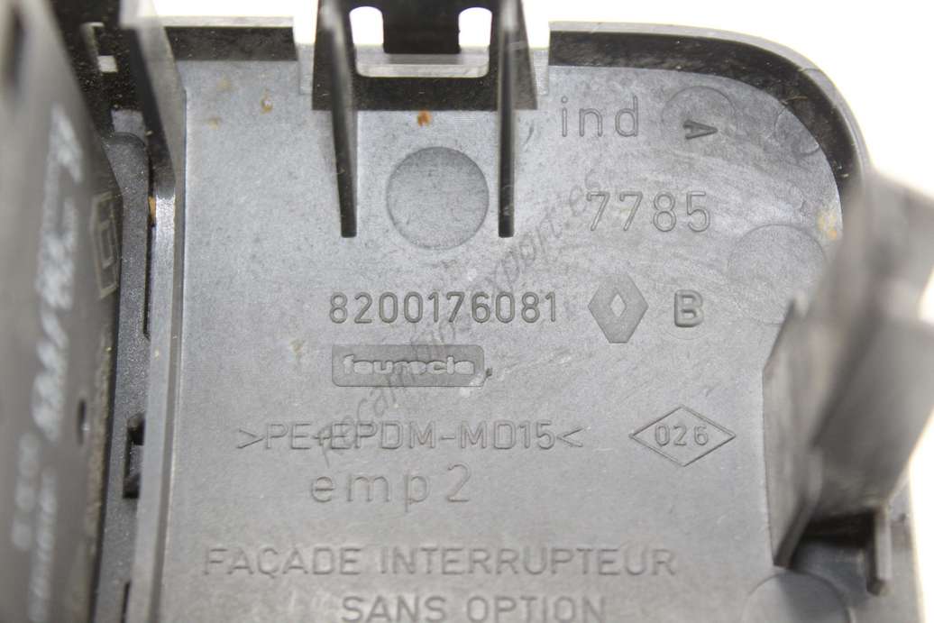 Mando luces Renault Megane Clio 8200176081 8200095495B 8 200 095 495B - foto 3
