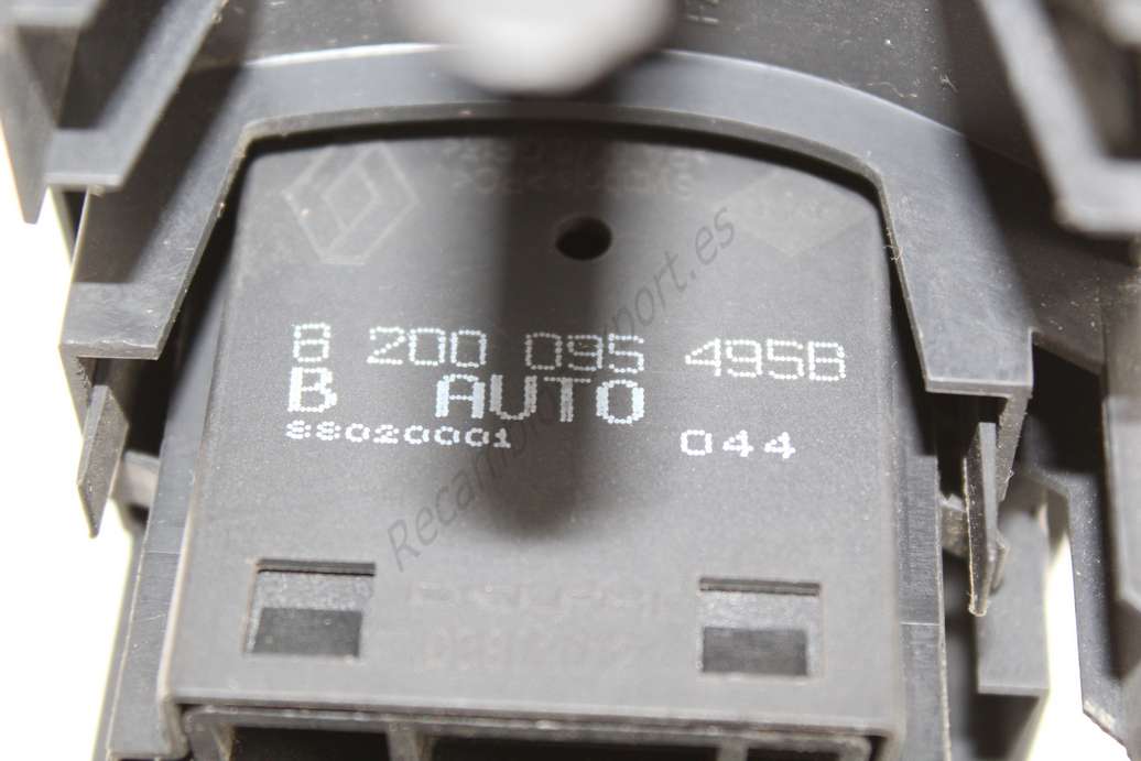 Mando luces Renault Megane Clio 8200176081 8200095495B 8 200 095 495B - foto 2