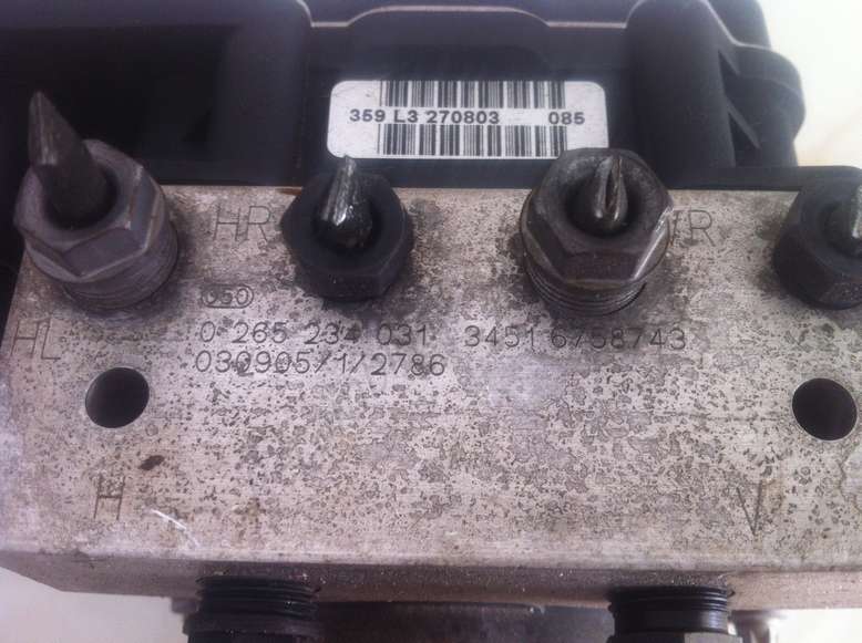 Modulo ABS BMW E60 34516758743 BOSCH 0265234031 0 265 234 031 0265950316 0 265 950 316 - foto 3