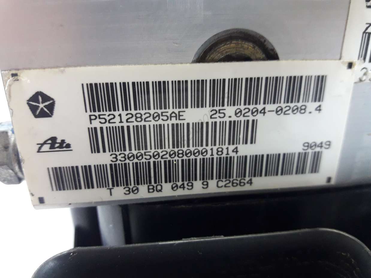 Modulo ABS Jeep Cherokee P52128205AE 56041022ADB 56041022AD B 25020402084 25020402053 10051181861 25094601383 - foto 5