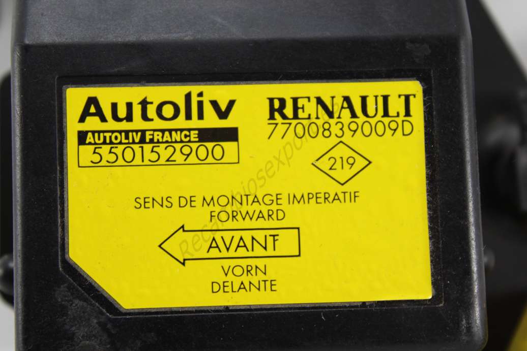 Modulo Airbag Renault 7700839009D AUTOLIV 550152900 - foto 2