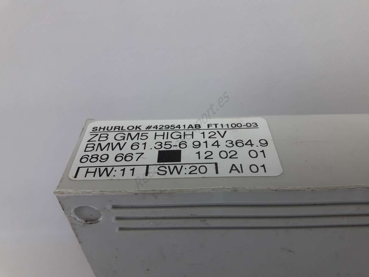 Modulo Confort rele BMW 613569143649 689667 - foto 2