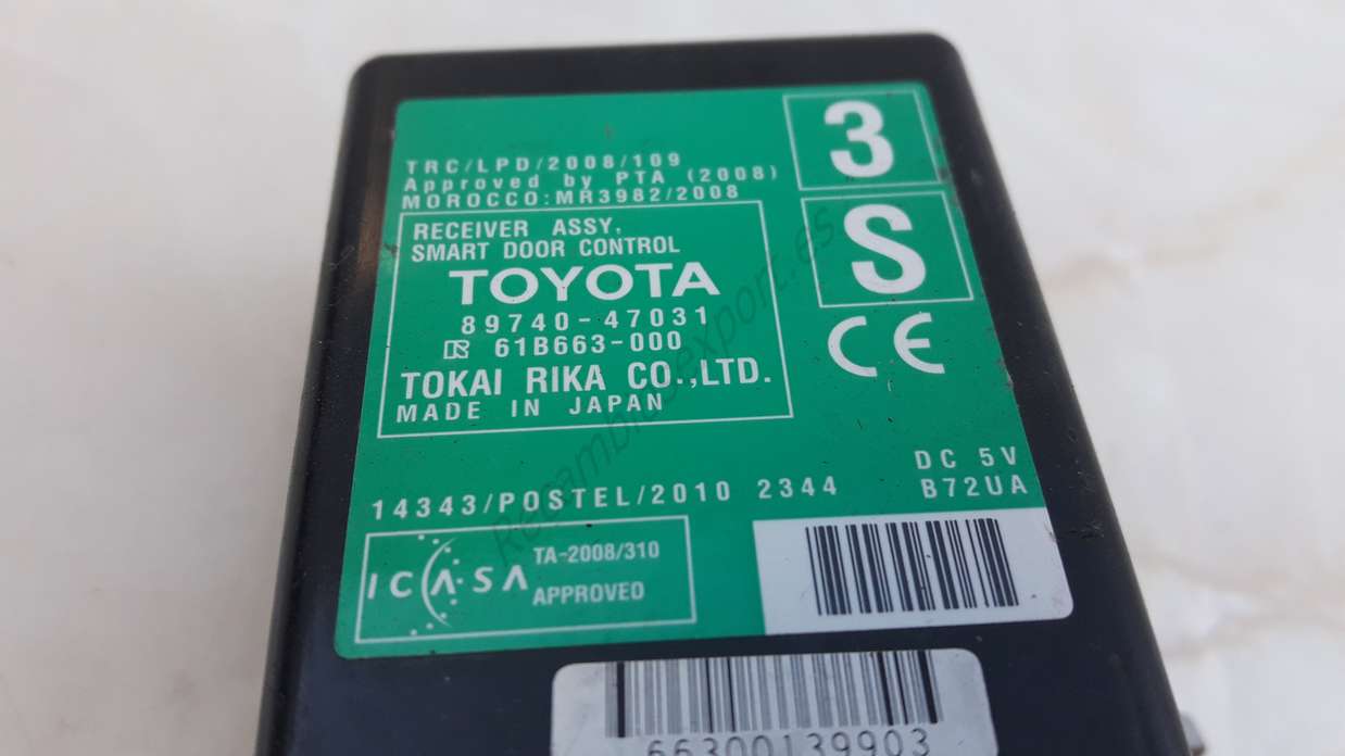 Modulo Toyota Prius 8974047031 61B663000 - foto 2