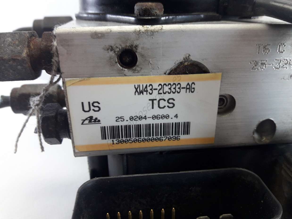 Modulo abs jaguar s-type ford xw432c333ag xw43-2c333-ag xw432c219ae xw43-2c219-ae 25020406004 25020405983 10051181861 25094601773 - foto 5