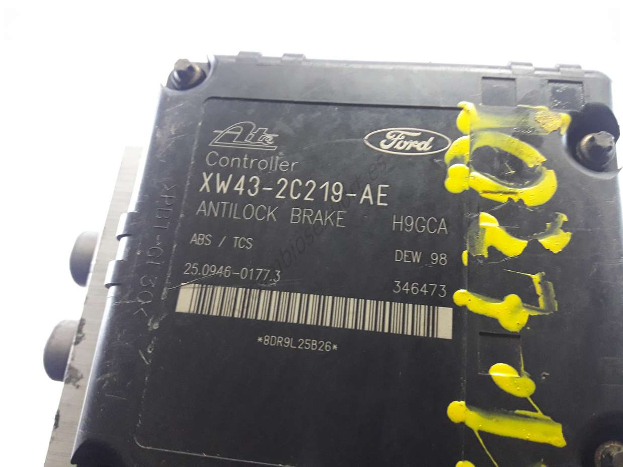 Modulo abs jaguar s-type ford xw432c333ag xw43-2c333-ag xw432c219ae xw43-2c219-ae 25020406004 25020405983 10051181861 25094601773 - foto 2