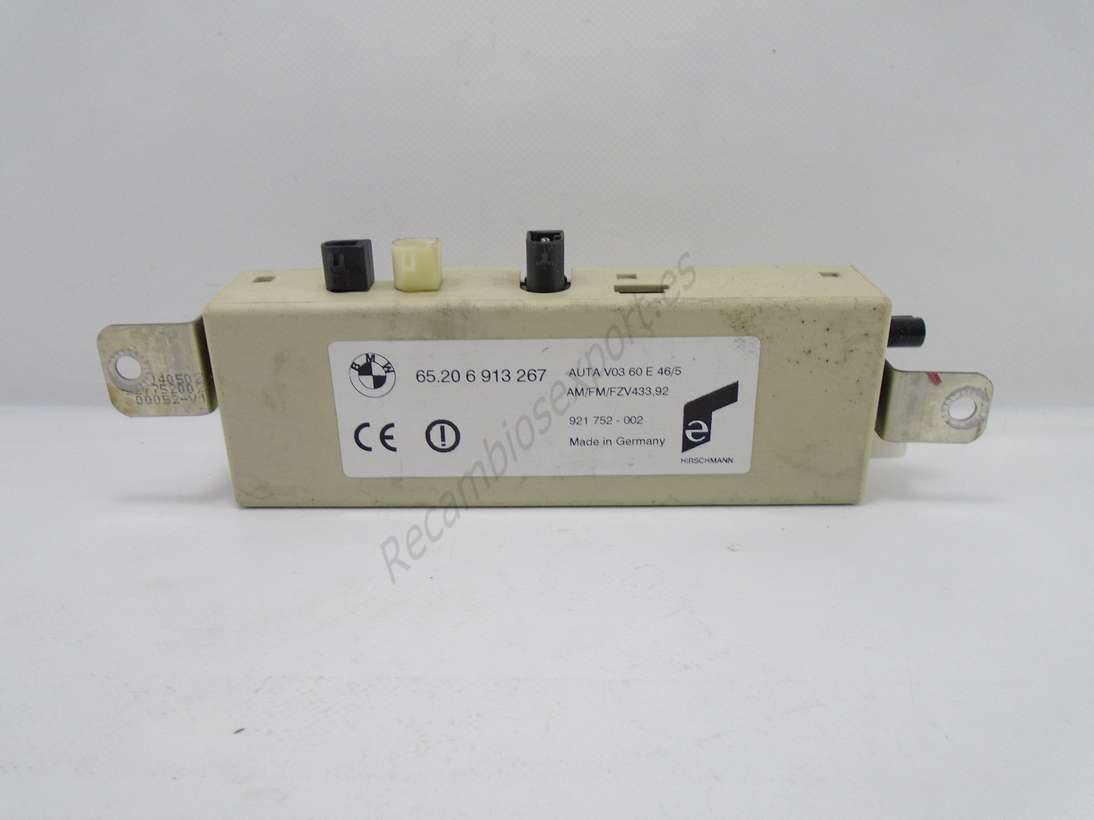 Modulo amplificador antena BMW E46 65206913267 65.20 6 913 267 - foto 1