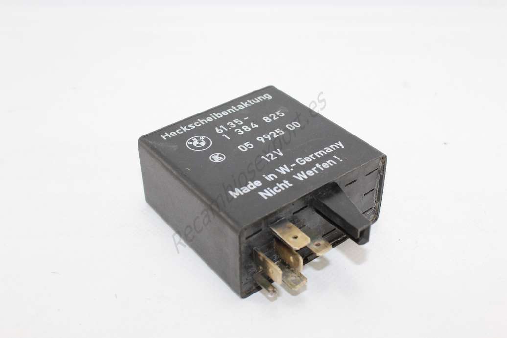 Modulo calefacción luneta BMW E34 525I 61351384825 61.35-1 384 825 05992500 05 9925 00 - foto 1