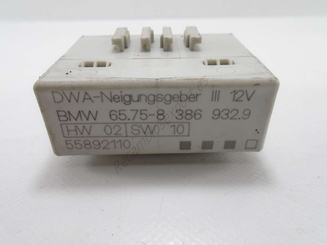 Modulo indicador de Inclinación BMW E39 65. 75-8 386 932. 9 657583869329 5589110 - foto 2