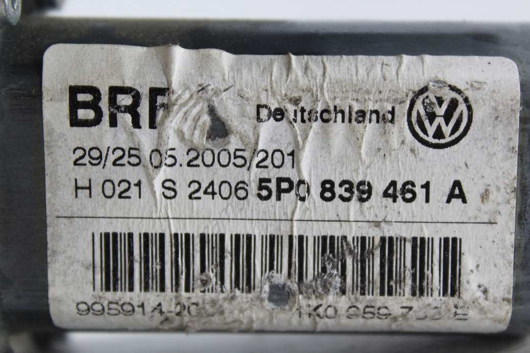 Motor de elevalunas trasero Seat Altea VW Passat 993424200 993424-200 5P0839461A 5P0 839 461 A H021S2406 H 021 S 2406 - foto 2
