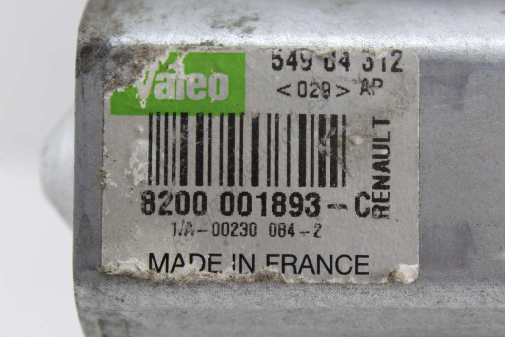 Motor de limpia trasero Renault Laguna 8200001893C 8200 001893-C 8200001893 Valeo 54904312 549 04 312 - foto 2