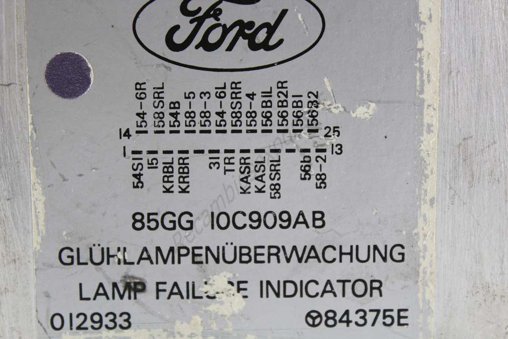 Módulo Transmisión Ford Scorpio 85GG10C909AB 85GG 10C909AB 85GGI0C909AB 85GG I0C909AB - foto 2