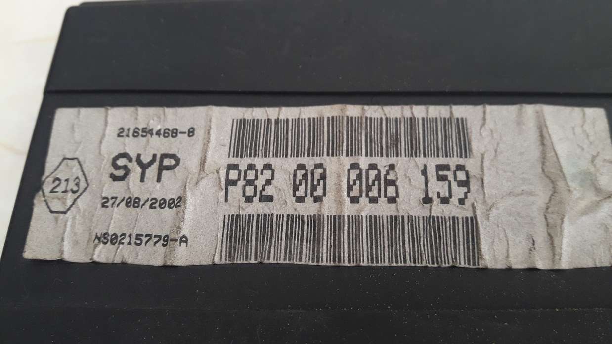 Módulo de control de la carrocería Renault Laguna 2 82 00 006 159 P8200006159 P82 00 006 159 8200006159 - foto 2