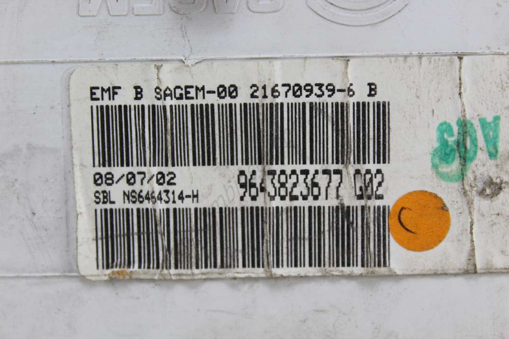 Pantalla de reloj multifuncion Citroen Xsara 9643823677G02 9643823677 G02 - foto 2
