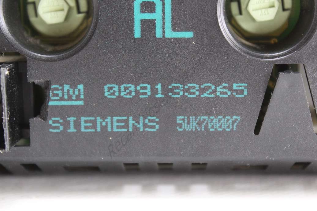 Pantalla del salpicadero opel astra g agila a gm 009133265al 009133265 siemens 5wk70007 - foto 2