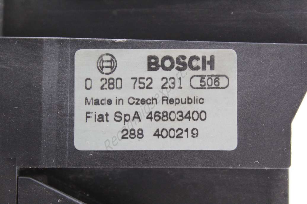 Pedal acelerador Alfa Romeo Fiat Lancia 46803400 Bosch 0280752231 0 280 752 231 - foto 2
