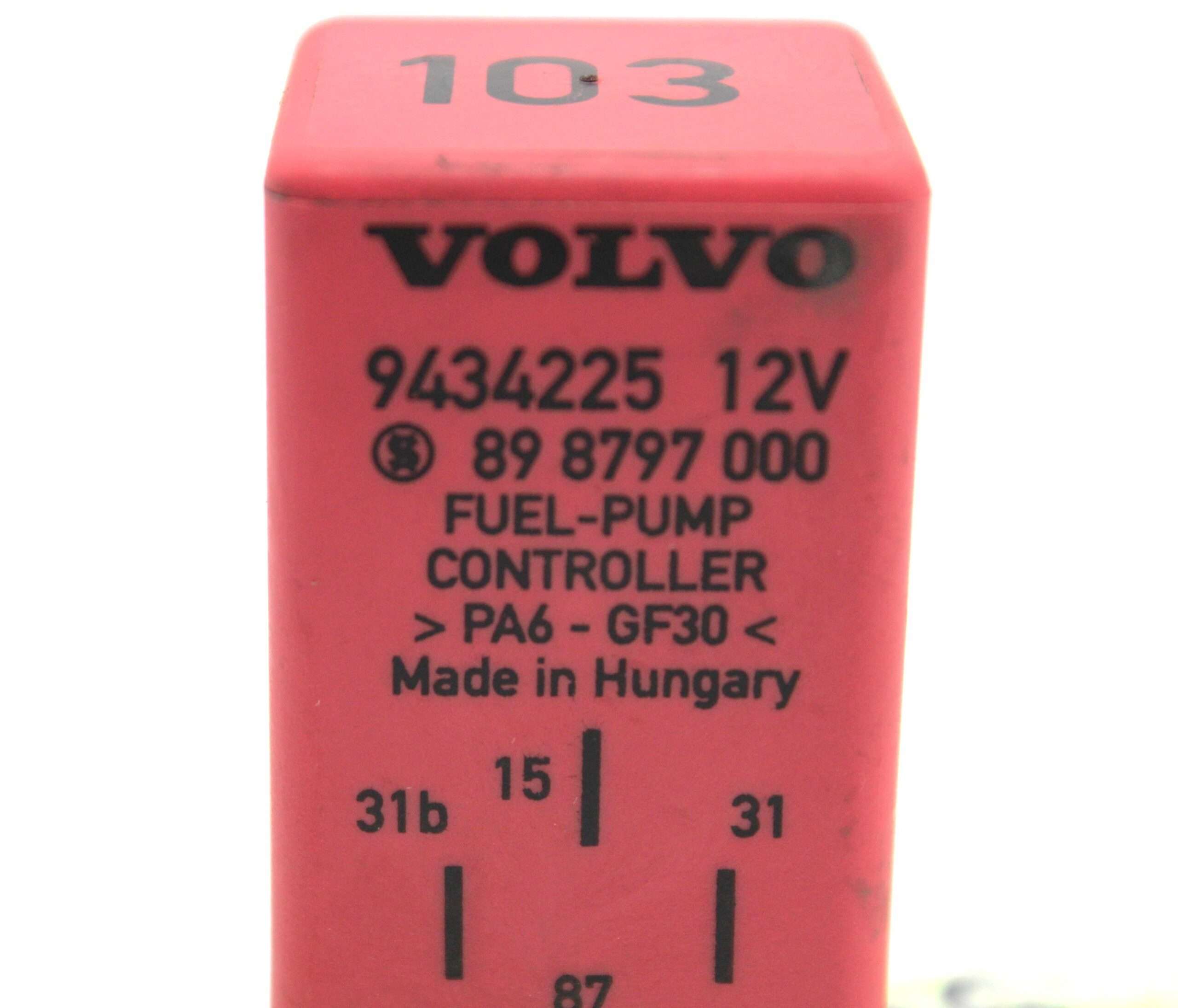 Relé 103 Bomba de Combustible Volvo 850 V70 S70 - foto 2
