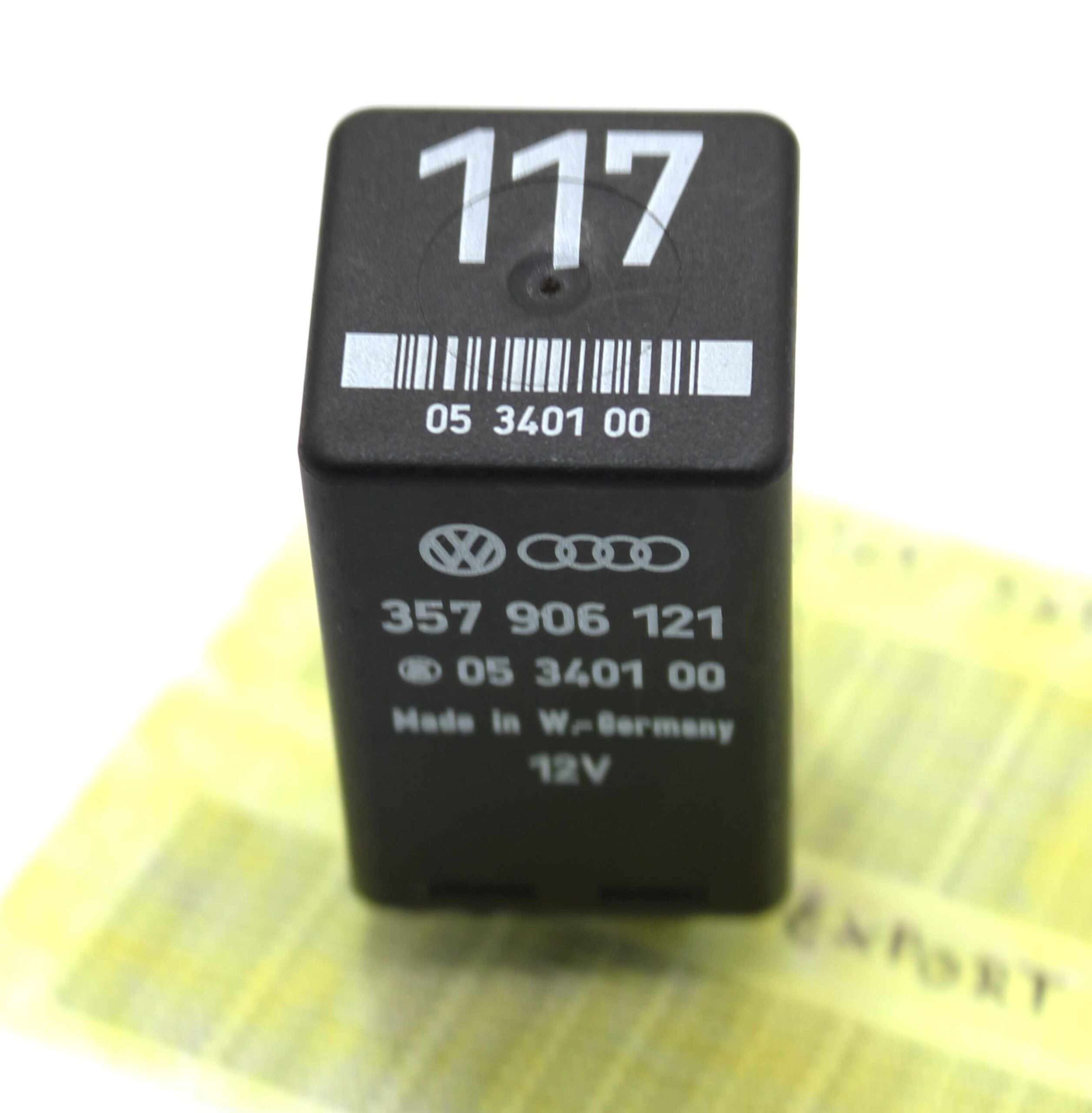 Relé 117 Volkswagen Audi Seat Skoda - foto 1