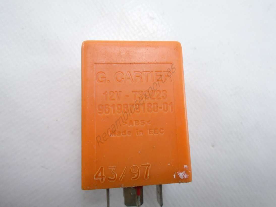 Rele Citroen Fiat Peugeot G. Cartier 961987918001 9619879180-01 - foto 2
