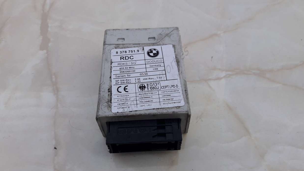 Rele Control unit BMW E53 X5 E46 E38 E39 83787519 8 378 751 9 - foto 1