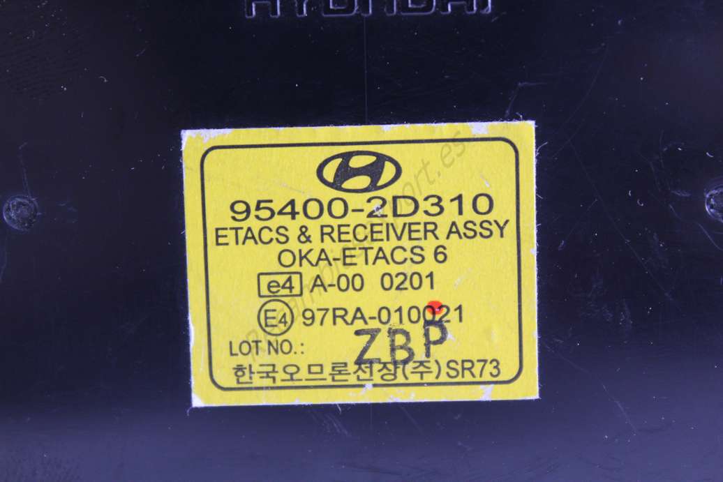 Rele Hyundai Elantra 954002D310 95400-2D310 954022D310 95402-2D310 - foto 3