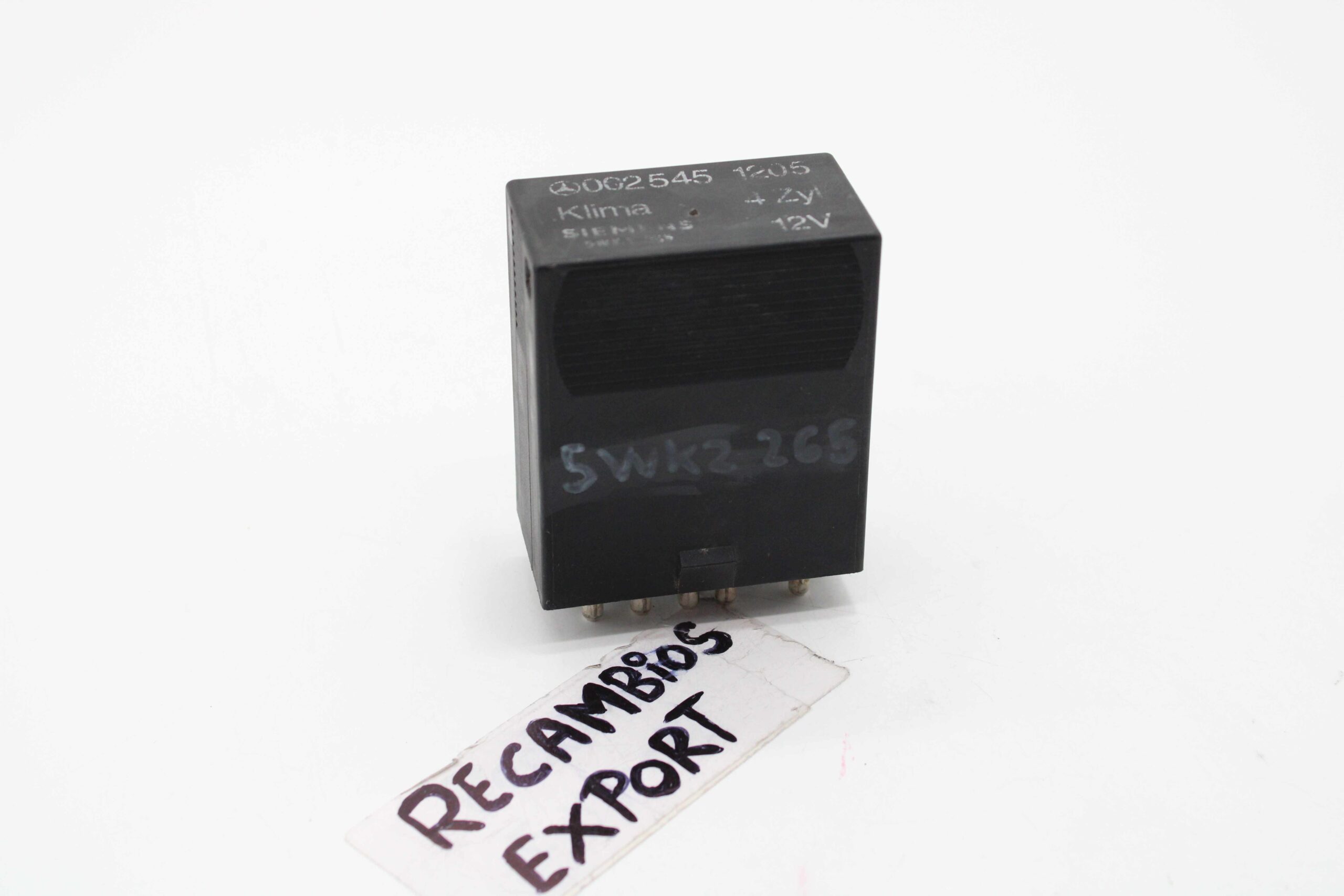 Rele clima Mercedes Benz W124 W201 0025451205 002545 1205 SIEMENS 5WK2265 5WK2 265 - foto 1