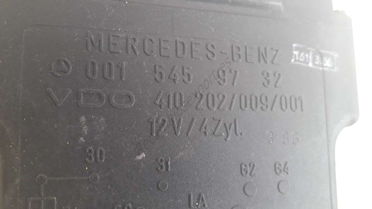Rele de Precalentamiento Mercedes W124 0015459732 001 545 97 32 VDO 410202009001 410 202 009 001 - foto 2