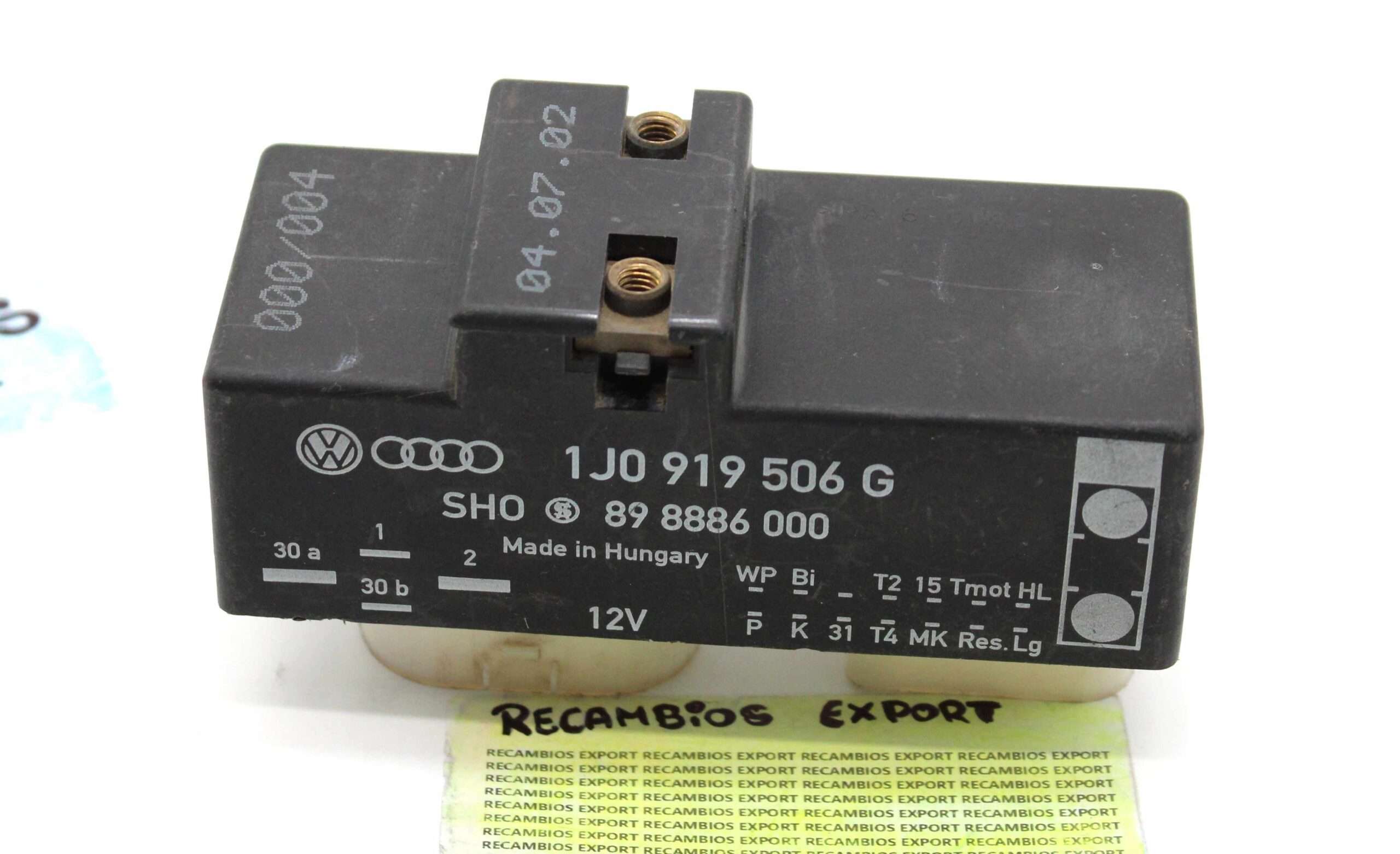 Relé de Ventilador Grupo VAG Volkswagen Audi Seat Skoda - foto 1