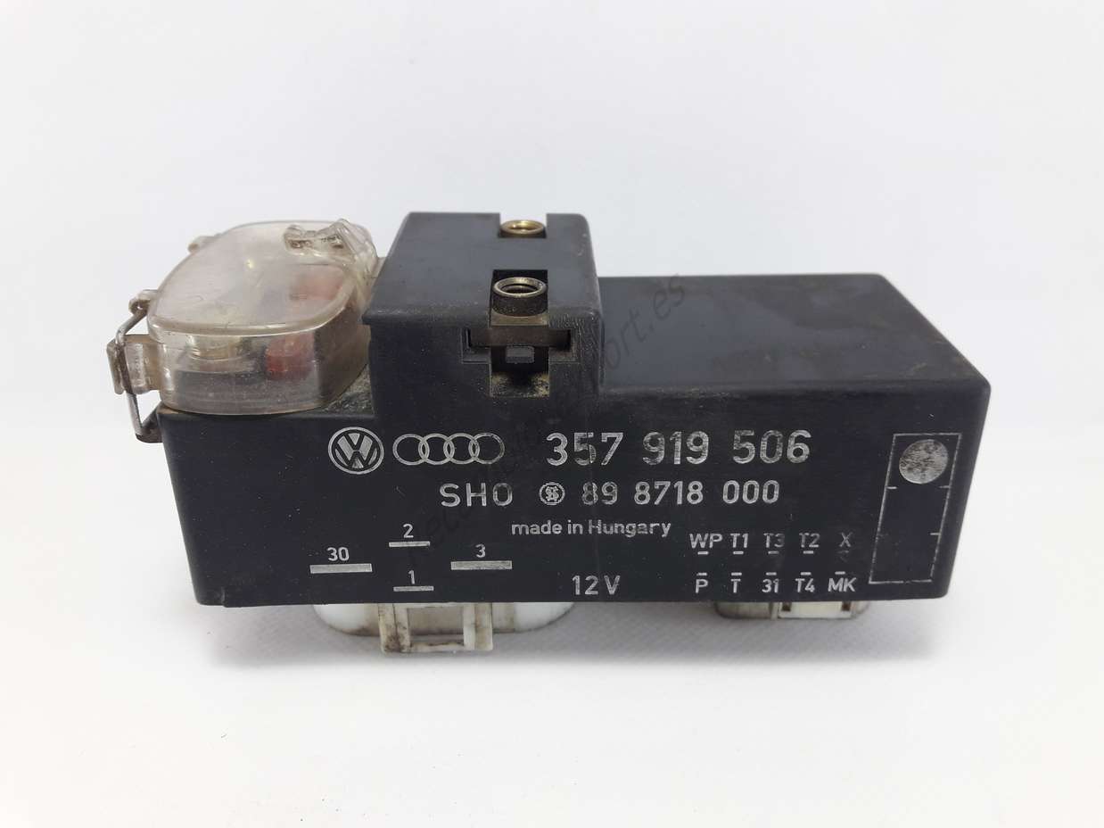 Rele de precalentamiento Audi Seat Skoda VW  357919506 357 919 506 898718000 89 8718 000 - foto 1