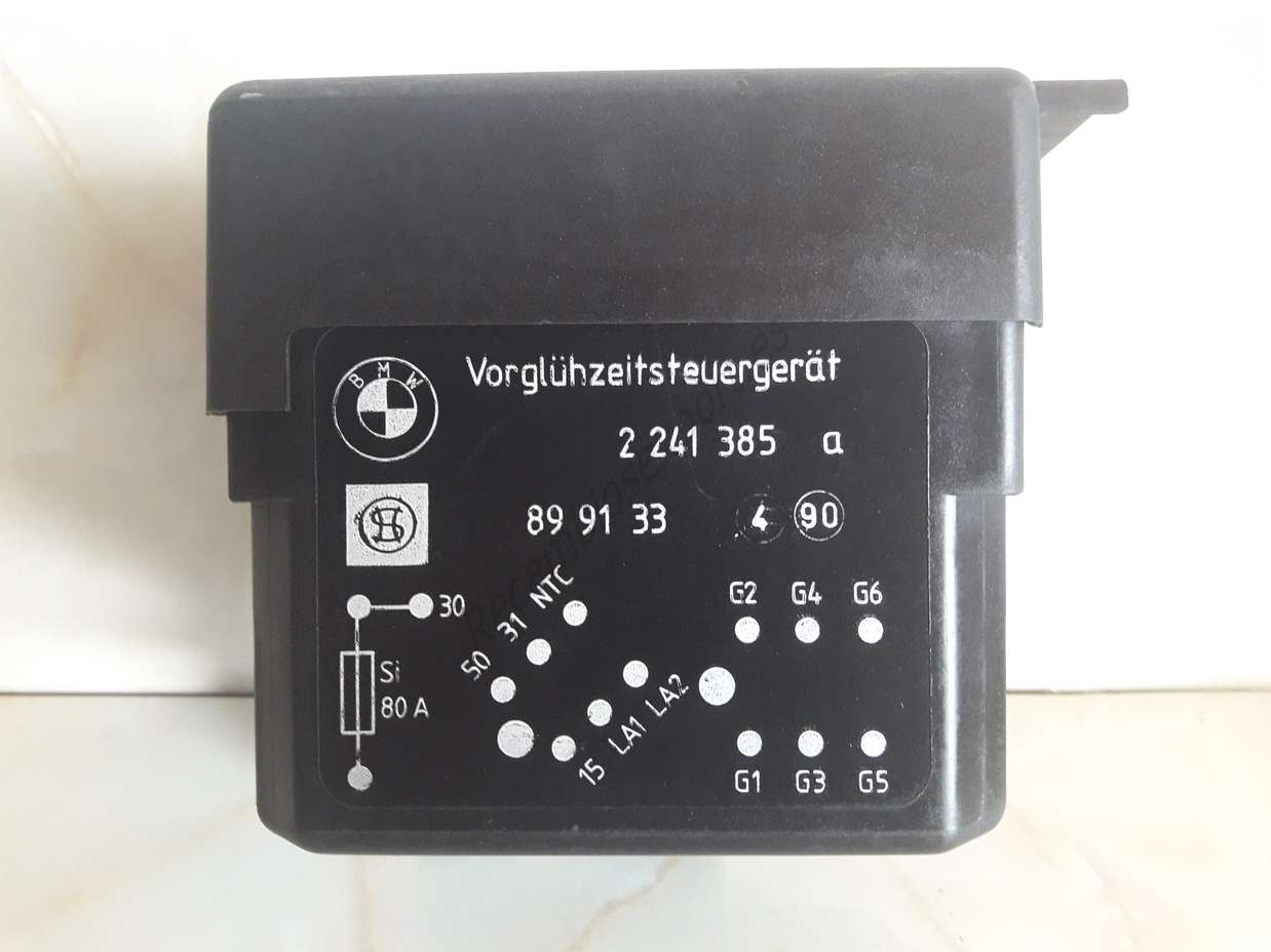 Rele de precalentamiento BMW E34 E28 E30 2241385 2 241 385 a 2241385a 899133 - foto 1