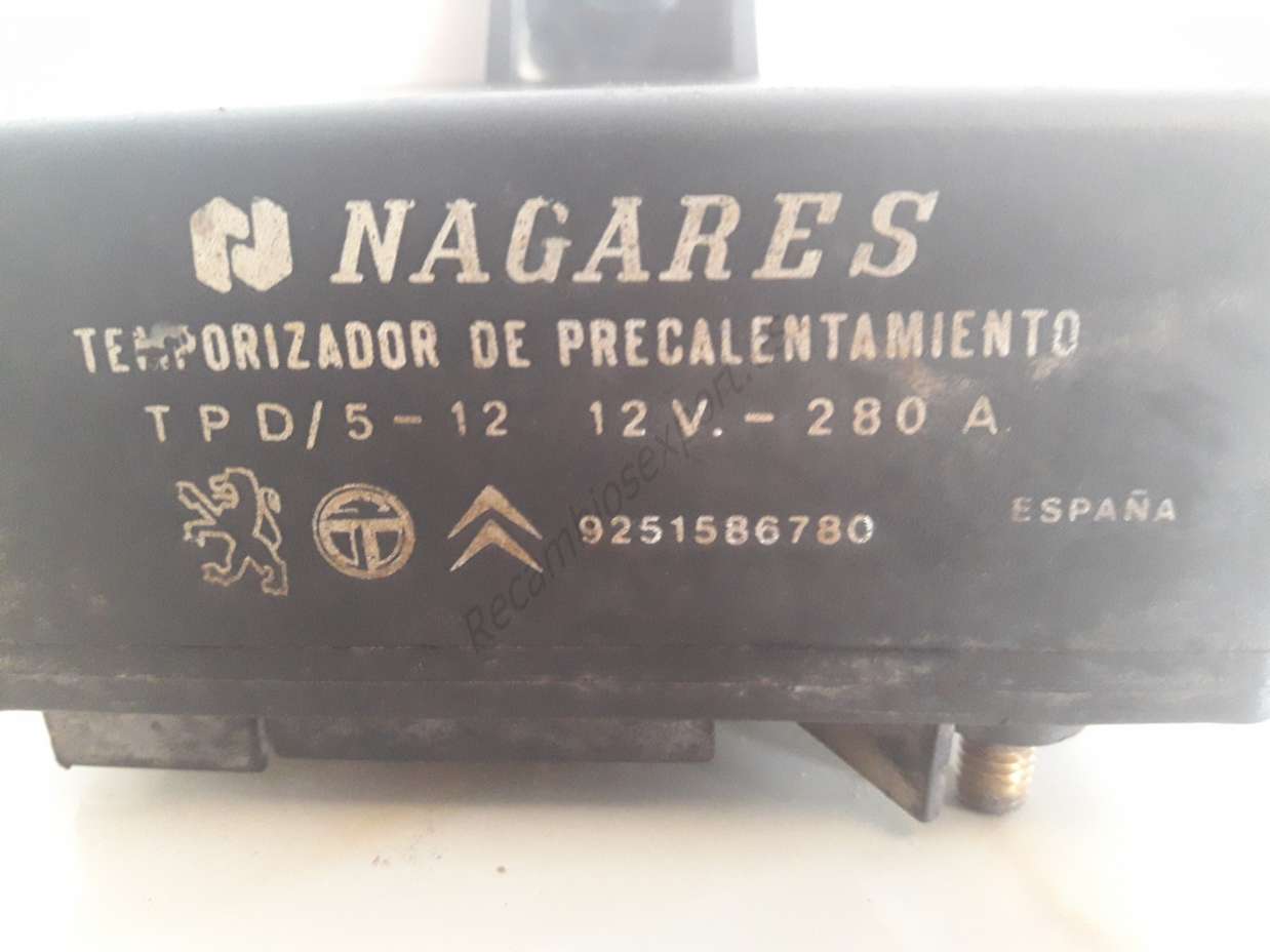 Rele de precalentamiento Peugeot Citroen - foto 2