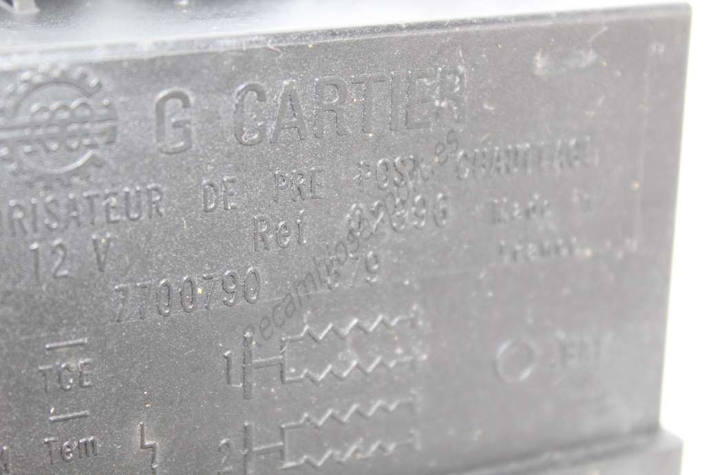 Rele  precalentamiento Renault Clio 7700790579 G.Cartier - foto 2