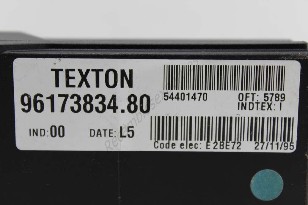 Rele sensor Peugeot 605 9617383480 96173834.80 DateL5 - foto 2