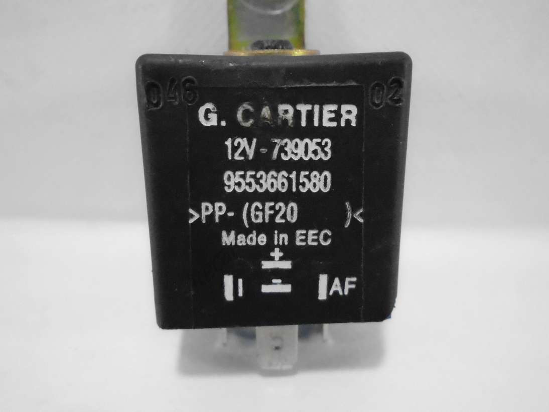 Relé Citroen C 15 12V G. CARTIER 9553661580 739053 - foto 2