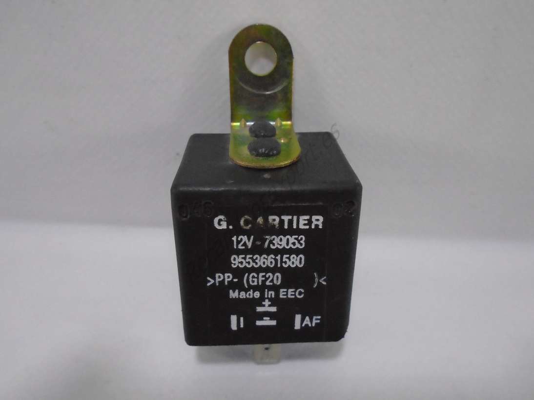 Relé Citroen C 15 12V G. CARTIER 9553661580 739053 - foto 1