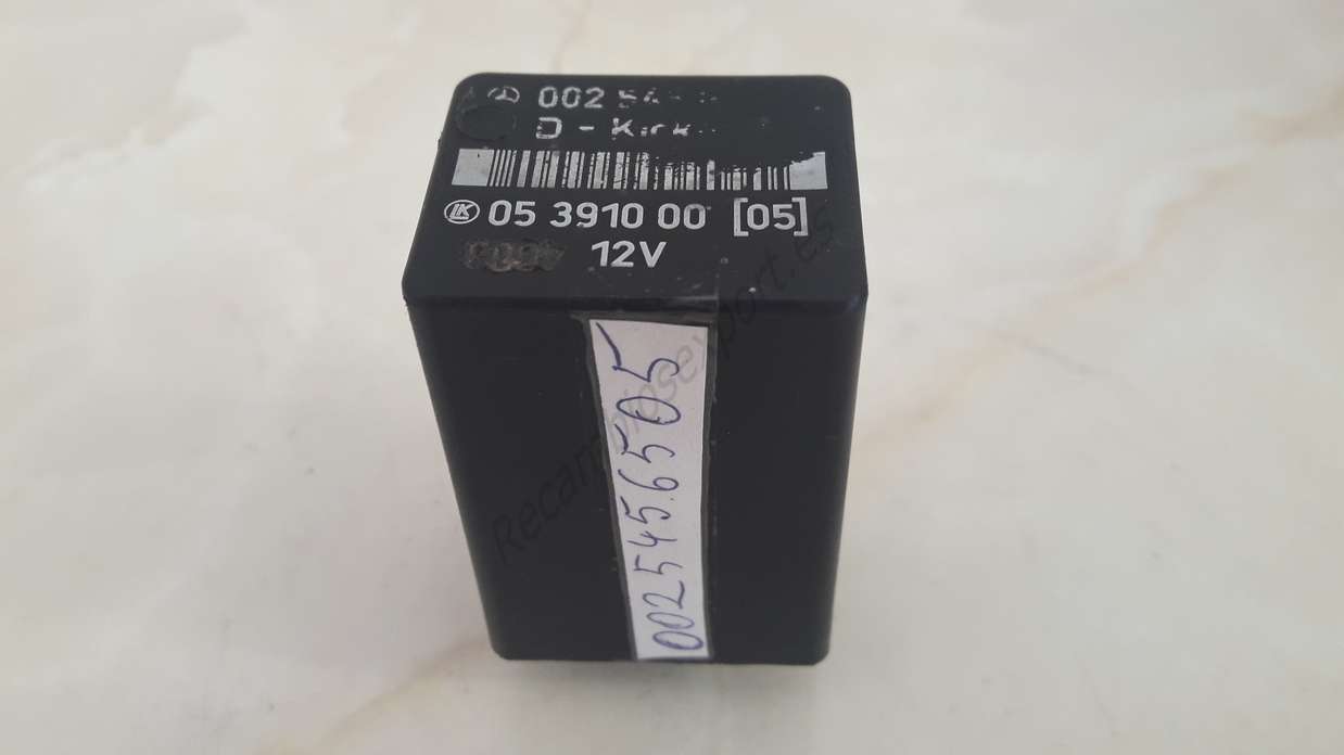 Relé Kickdown desconexión Mercedes Benz W124 0025456505 002 545 65 05 05391000 05 3910 00 05 - foto 1