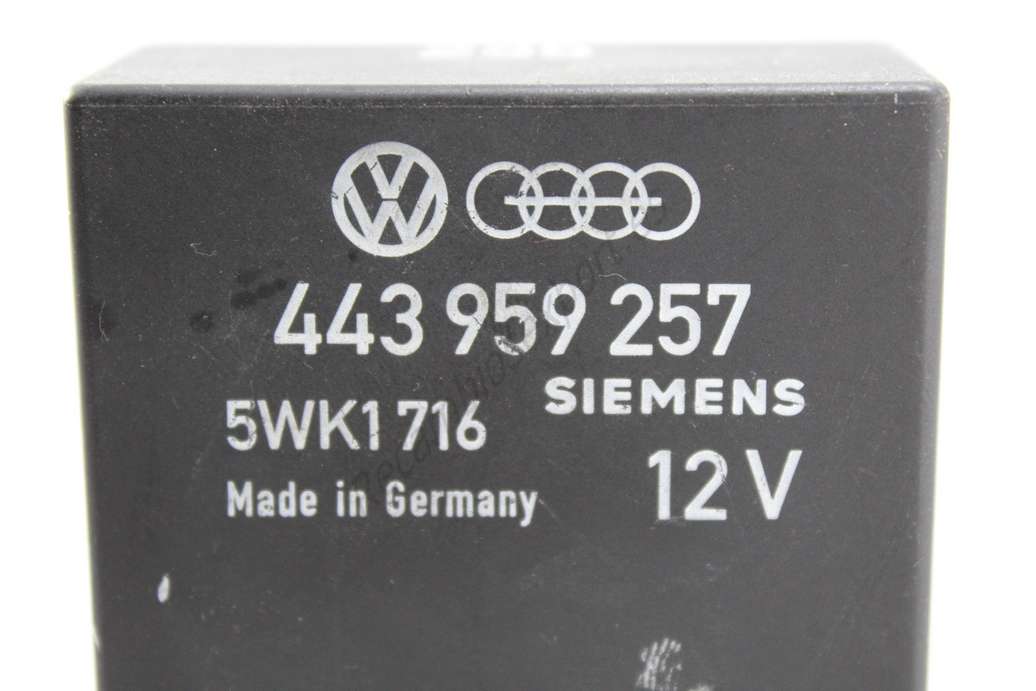 Relé de Elevalunas Audi 80 Coupe Cabrio 443959257 443 959 257 SIEMENS 5WK1716 - foto 2