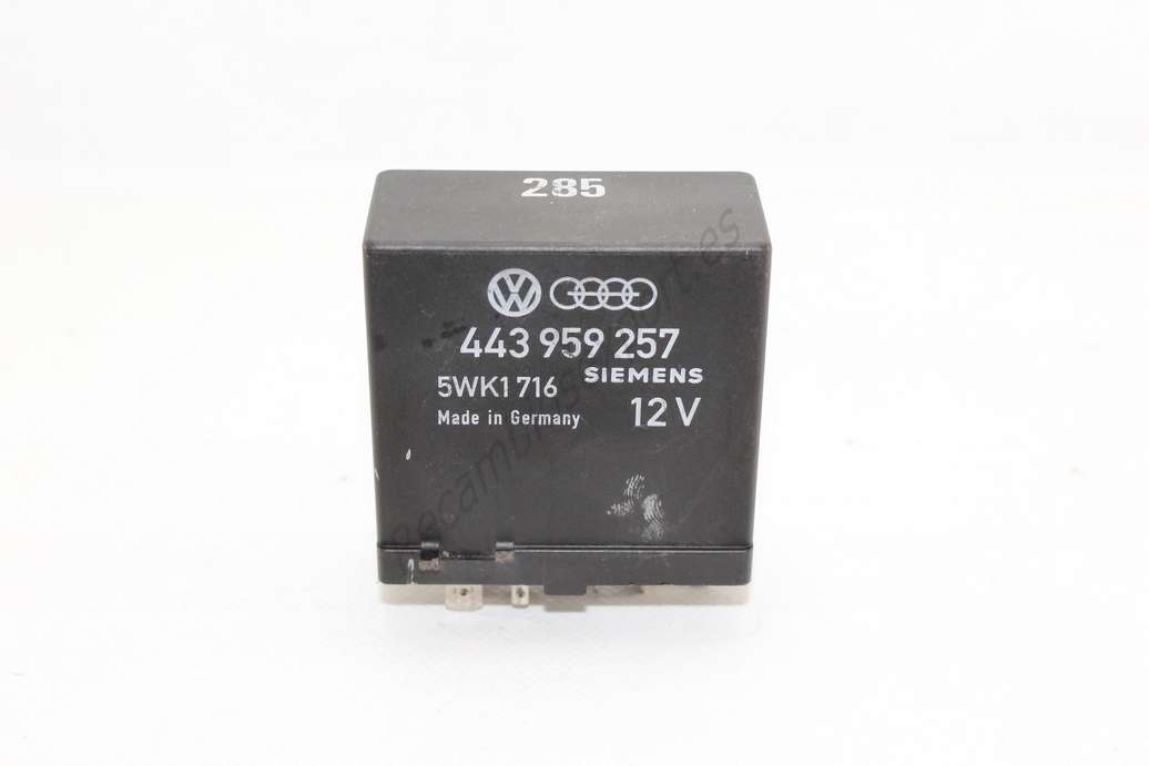 Relé de Elevalunas Audi 80 Coupe Cabrio 443959257 443 959 257 SIEMENS 5WK1716 - foto 1