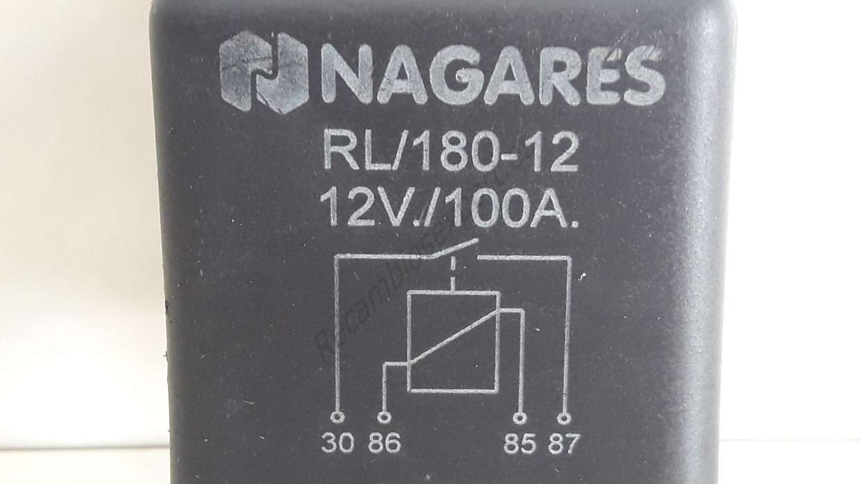 Relé de desconexión de la batería Nagares RL180-12 12V.180A. RL18012 - foto 2