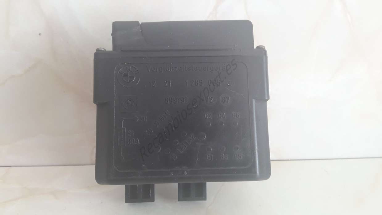 Relé de precalentamiento BMW E36 12211285085 1285085 12 21 1 285 085 899191 - foto 1