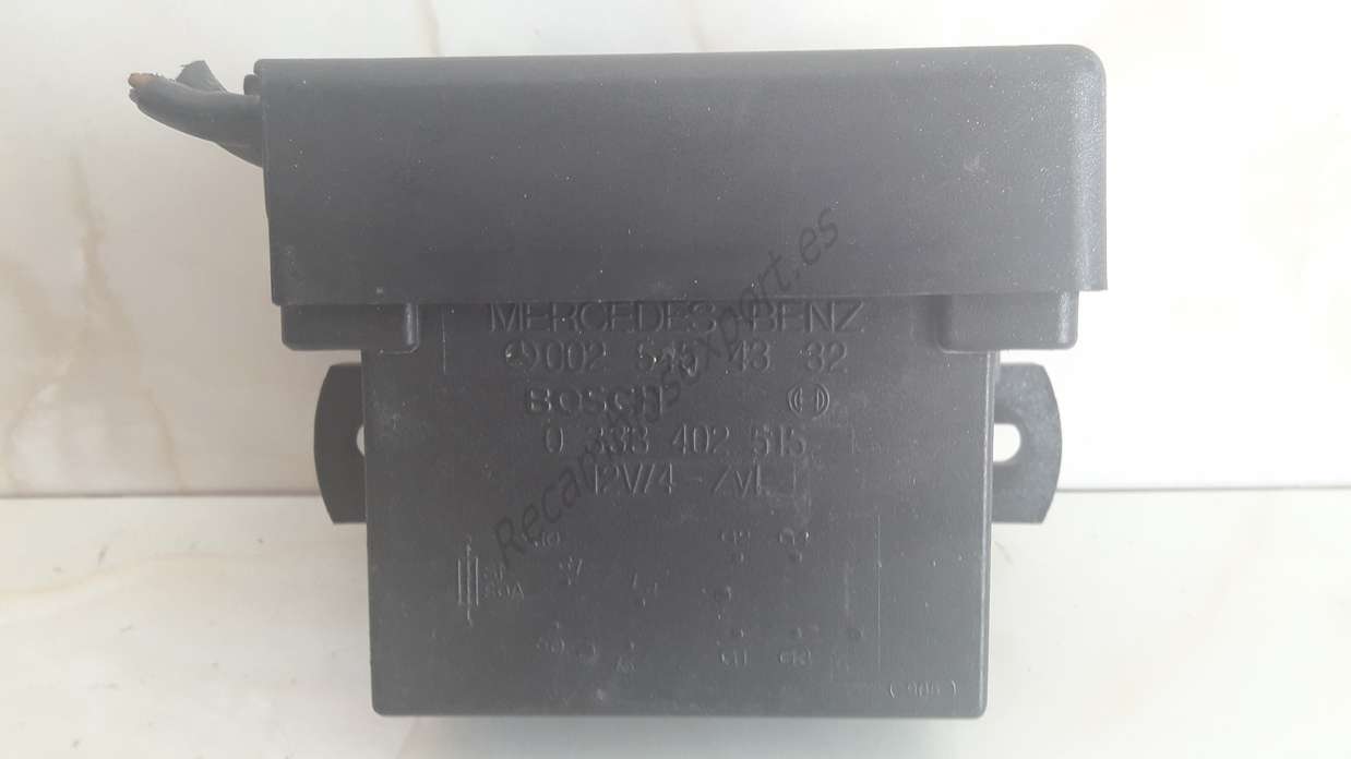 Relé de precalentamiento Mercedes W124 0025454332 002 545 43 32 BOSCH 0333402515 0 333 402 515 - foto 1