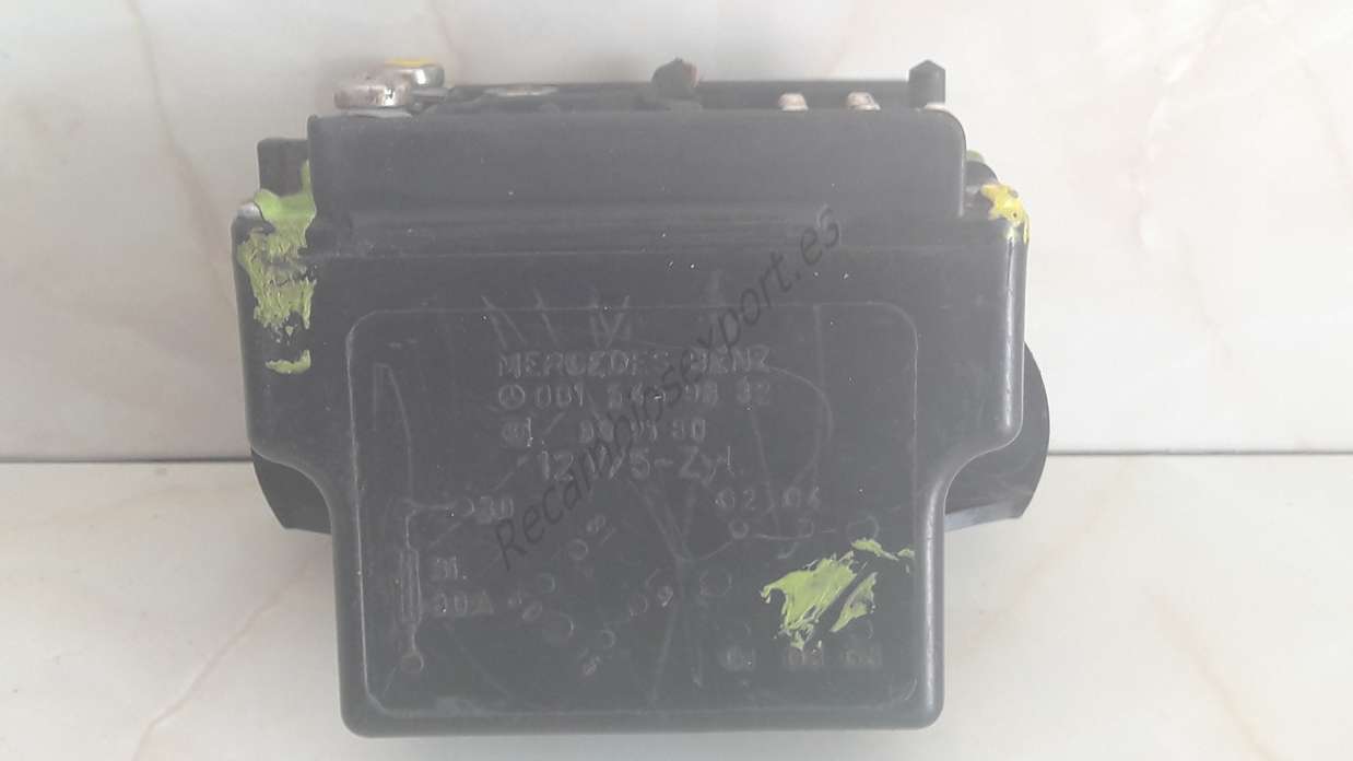 Relé de precalentamiento Mercedes W124 W123 W126 300D 300CD 300TD 0015459832 001 545 98 32 SHO 899180 89 91 80 - foto 1