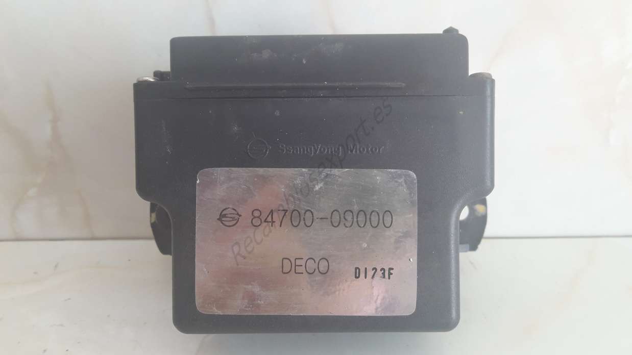 Relé de precalentamiento SsangYong Actyon DECO 8470009000 84700-09000 - foto 1