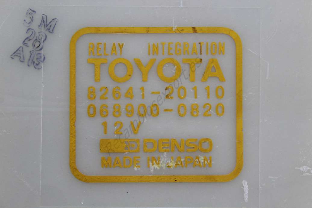 Relé integración Toyota Camry 8264120110 82641-20110 0689000820 068900-0820 DENSO - foto 2