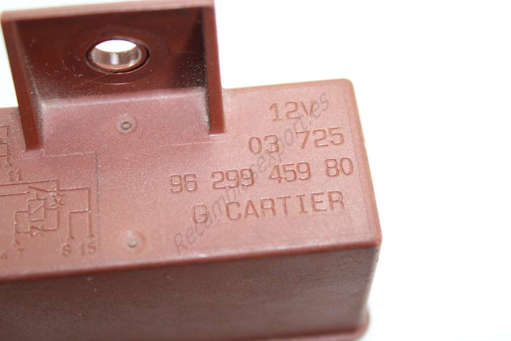 Relé precalentamiento PSA Peugeot Citroen G. Cartier - foto 2