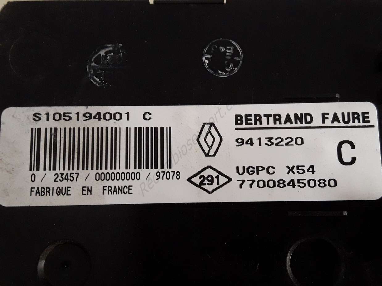 Renault Safrane Modul 9413220 7700845080 SIEMENS S105194001C S105194001 C - foto 2