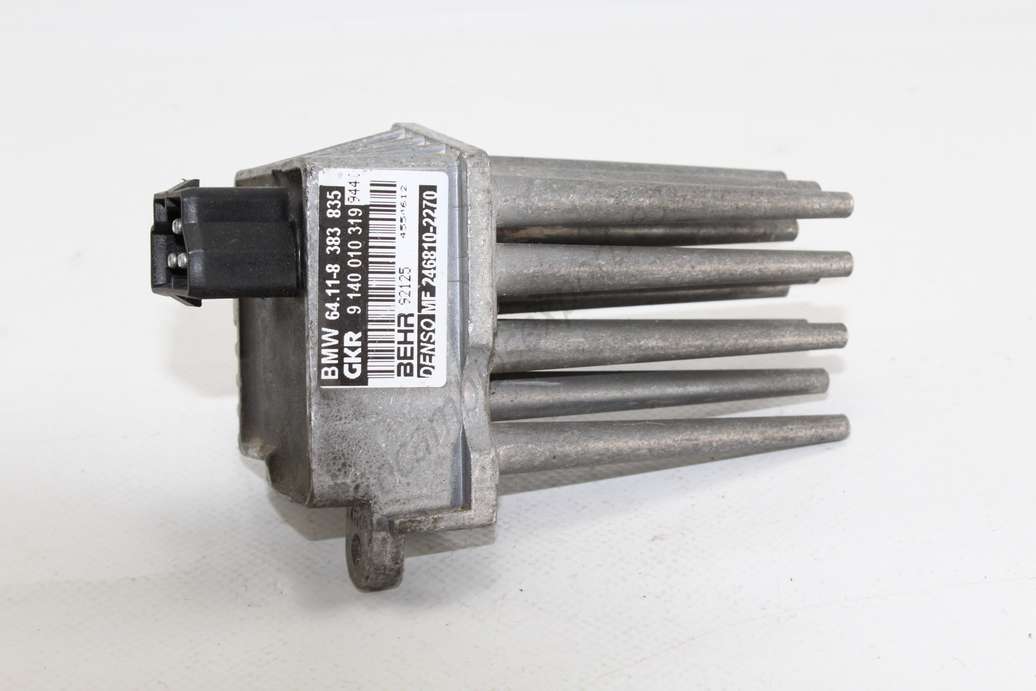 Resistencia de calentamiento BMW E46 64118383835 64. 11-8 383 835 GKR 9140010319944 9 140 010 319 944 BEHR 30405 VALEO 0768024912 03 DENSO MF 2468102270 - foto 1