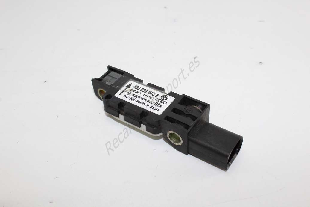 Sensor de airbag Audi A3 A6 A8 VW Volkswagen Touareg 4B0959643E 4B0 959 643 E - foto 1