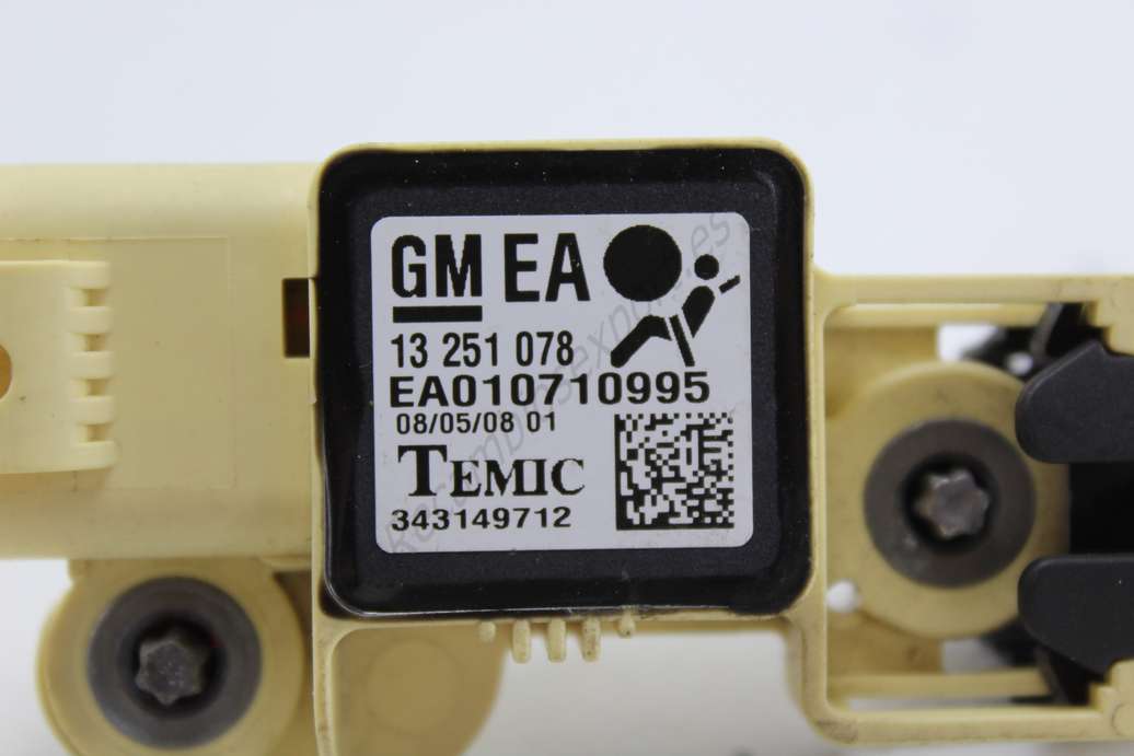 Sensor de airbag GM EA Opel Astra 13251078 13 251 078 Temic 343149712 - foto 2